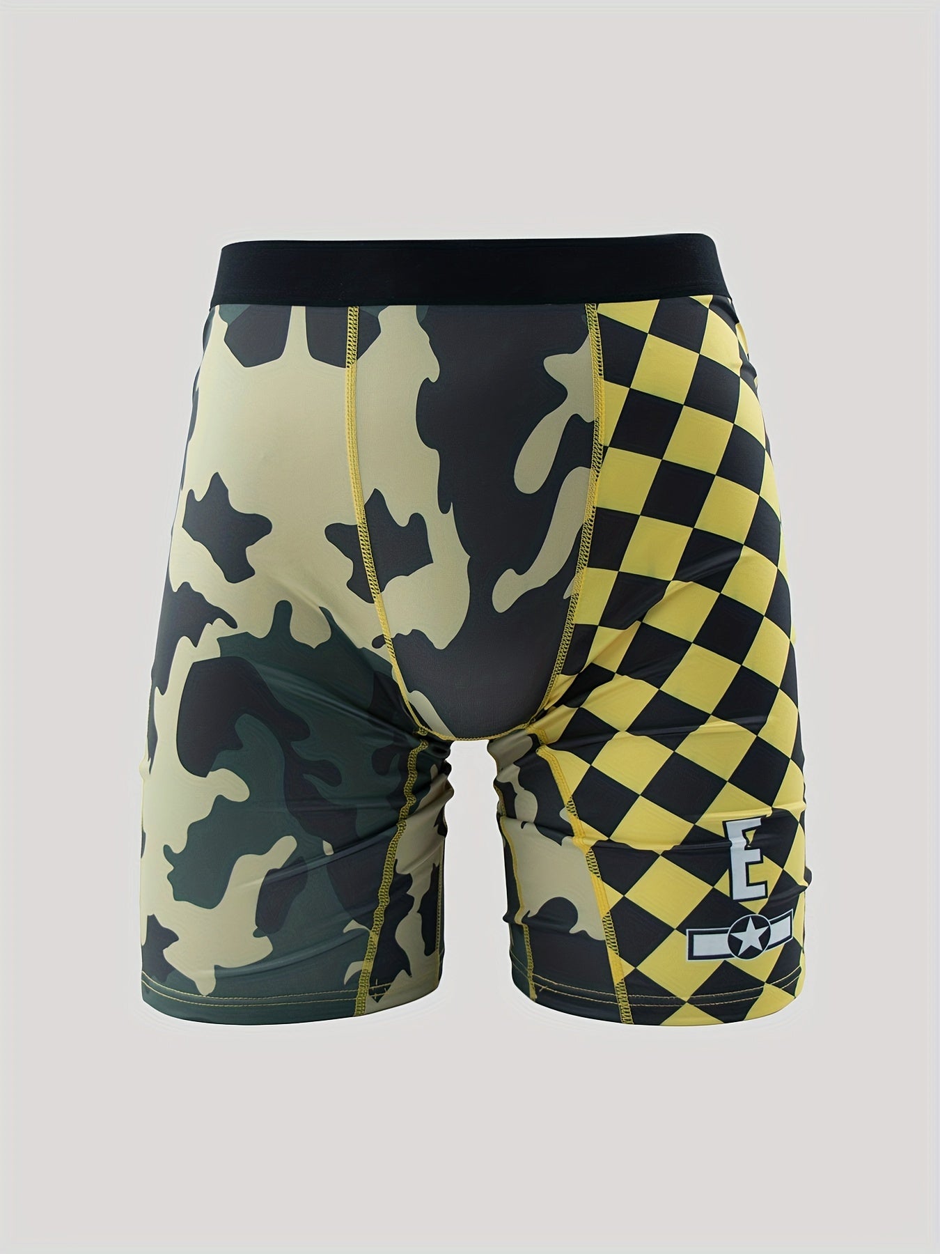 Men's Street Camo Nut Boxer Active High Stretch Breathable Underwear