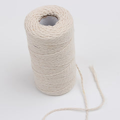 100m DIY Woven Rope Bundle Easter Ribbon Decor Handwork