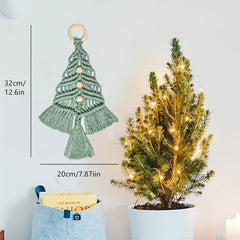 3pcs Christmas Tree Woven DIY Set Home Decoration Woven Rope