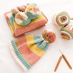 Rainbow Cotton Yarn Thread DIY Knitting Milk Cotton Yarn