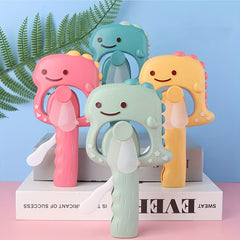 Children's Cartoon Handheld Fan, Portable Mini Pocket Fan