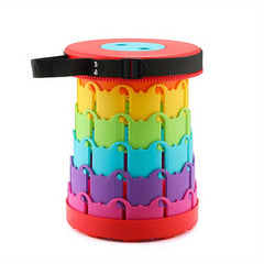 Foldable Stool for Kids Camping Hiking BBQ Lightweight Supports 300lbs