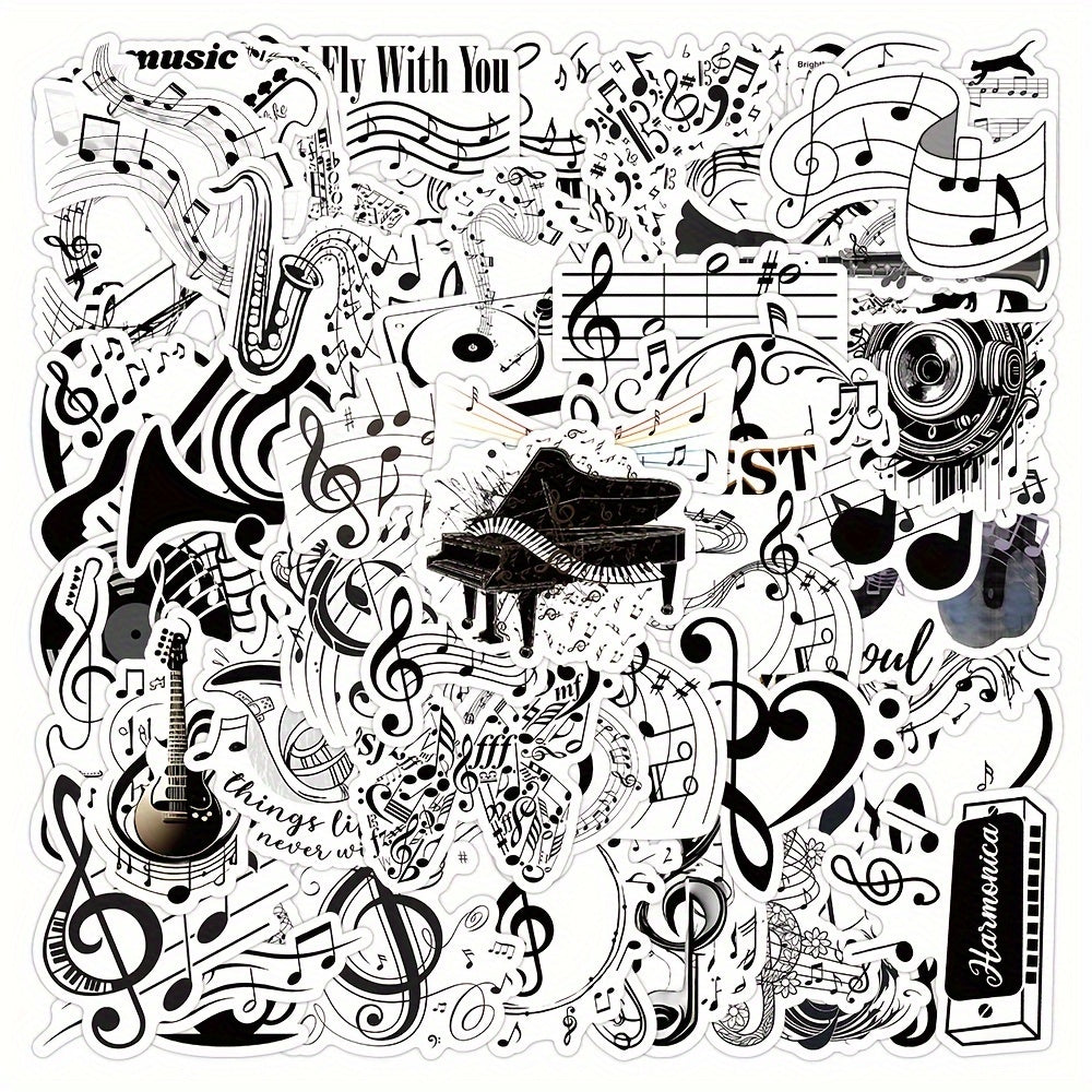 50pcs Waterpoof Graffiti Stickers for Suitcases Laptop Helmet Scrapbook DIY