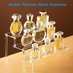 30cm Large Acrylic Display Riser Perfume Holder Organizer Handy Storage