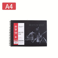 Spiral Bound Artists Sketchbook A3 A4 A5 30 Sheets 160gsm