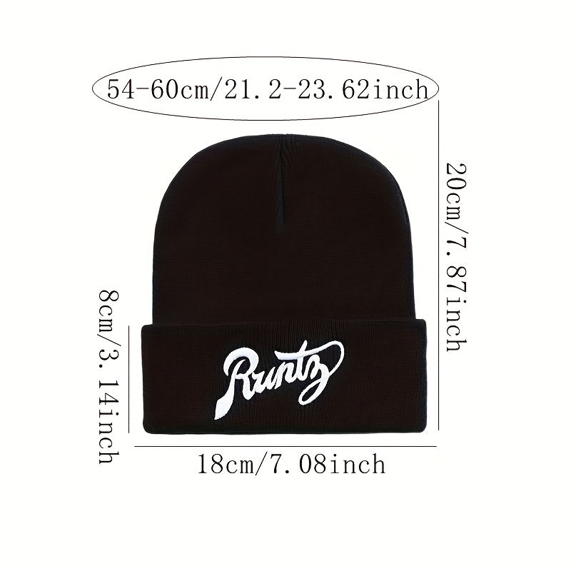 Embroidered Cold Hat American Style Warm Ear Protect