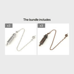 Metal Pendulums for Dowsing Divination