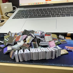 Set of 20 Mini Dollhouse Books for Learning Rooms, Libraries - 1:12 Scale