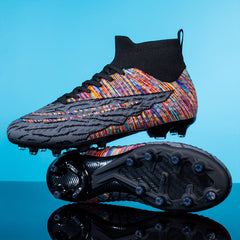 Unisex AG Cleat Soccer Shoes Professional Outdoor Training Shoes