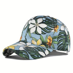 Casual Sunscreen Graffiti Print Baseball Cap Personality Cap Sun Visor