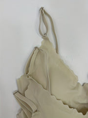 3pcs Seamless Wireless Bras Scallop Trim Intimates Bra Women's Lingerie