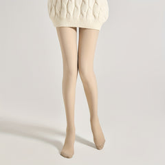 High Waist Slim Solid Pantyhose Women's Stockings
