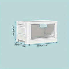 Folding Storage Box Household Transparent Finishing Box