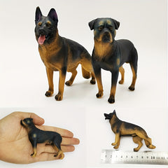 Faux Animal Models Pet Dog Series Christmas Car Interior Ornament