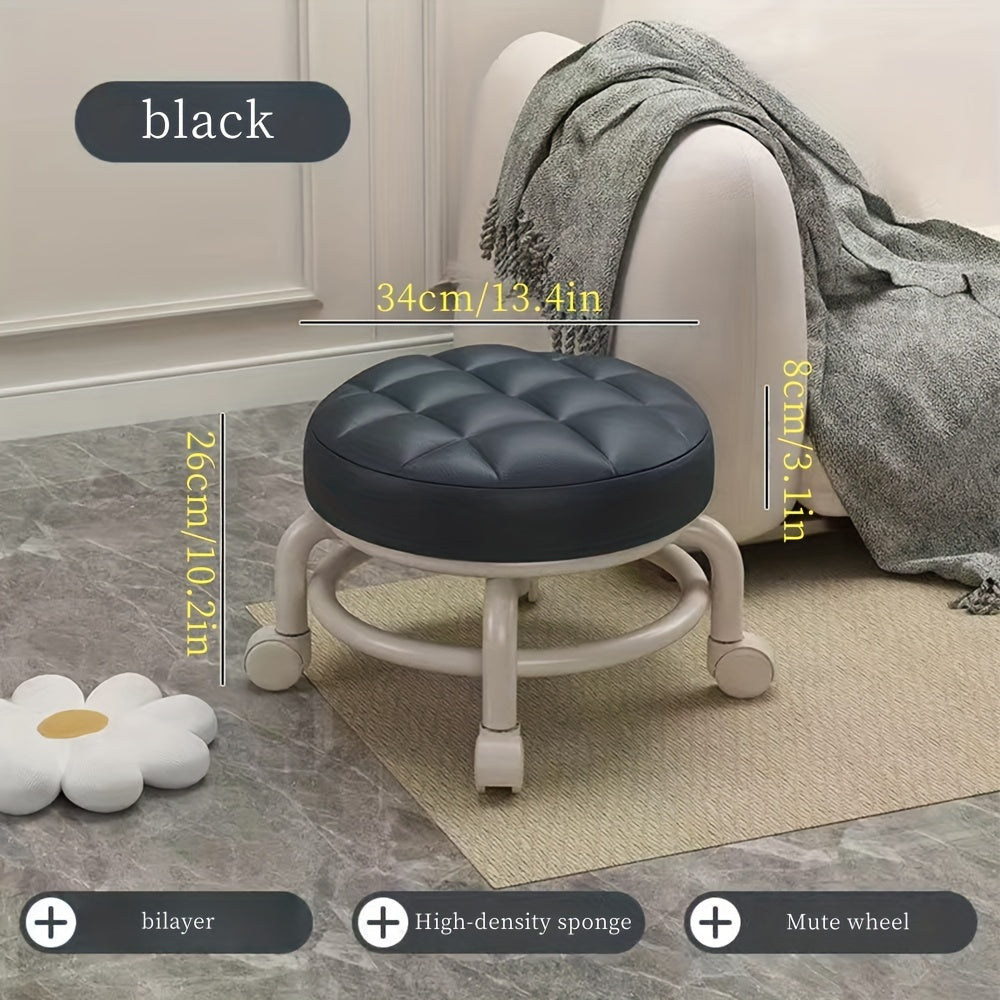 Household Pulley Stools Children's Universal Wheels Walking Stools
