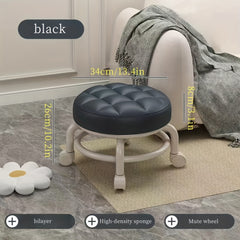Household Pulley Stools Children's Universal Wheels Walking Stools