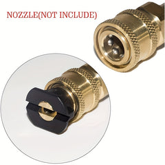 High Pressure Lance Washer Gun Extension Wand 2 54 10 Quick Connect