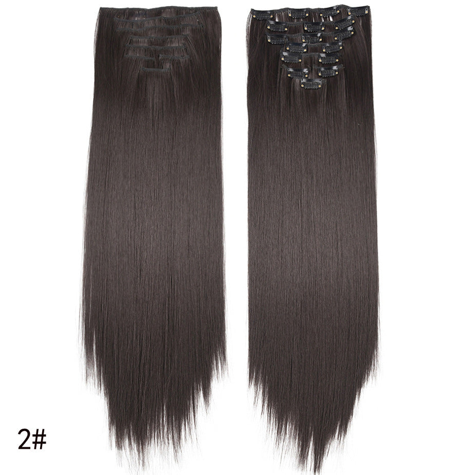 Long Clip In Hair Extensions Straight Wig Tape In Hair Extensions