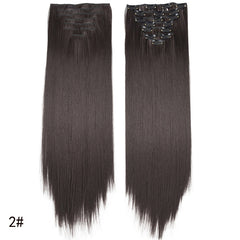 Long Clip In Hair Extensions Straight Wig Tape In Hair Extensions