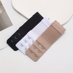3pcs 2 Hooks Bra Strap Extenders Adjustable Bra Band Women's Lingerie