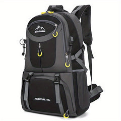 Large Capacity Adventure Backpack for Outdoor Hiking & Traveling