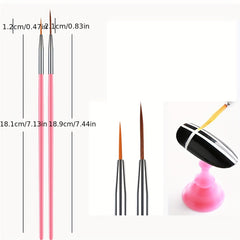 15pcs Paint Pen Set Watercolor Painting Brush Set