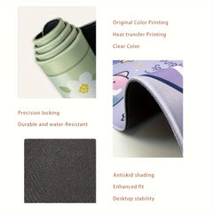 Extended Mouse Pad Desk Pad Non Slip Rubber Base 80.01 x 29.97 cm