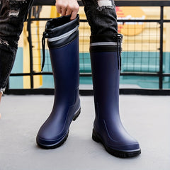 Men's Waterproof Rain Boots Lightweight Garden Shoes