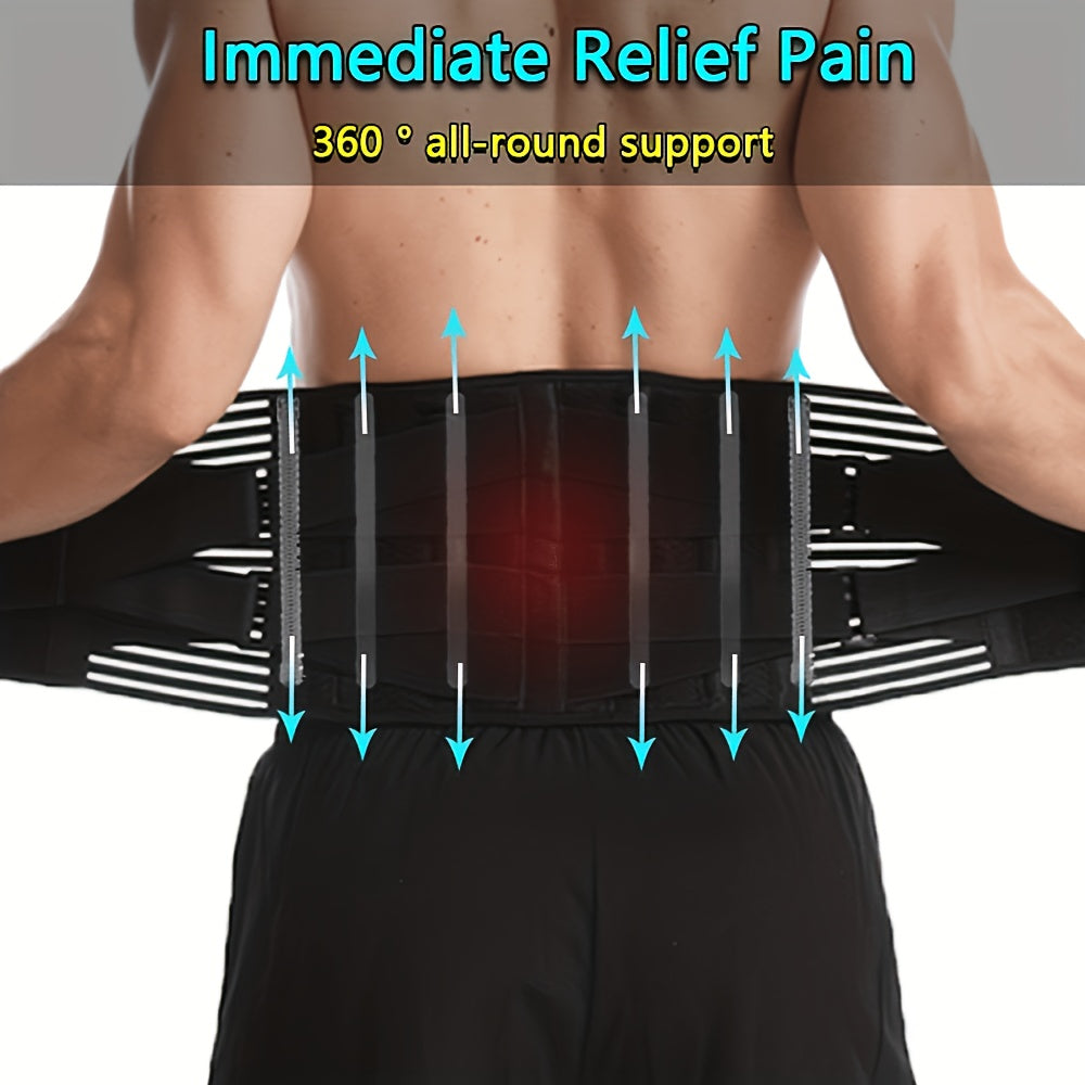 Mesh Waist Support Belt Steel Plate for Fitness Sports