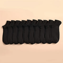 20 Pairs Casual Ankle Socks Anti-Odor Sweat-Absorbing Low Cut Socks