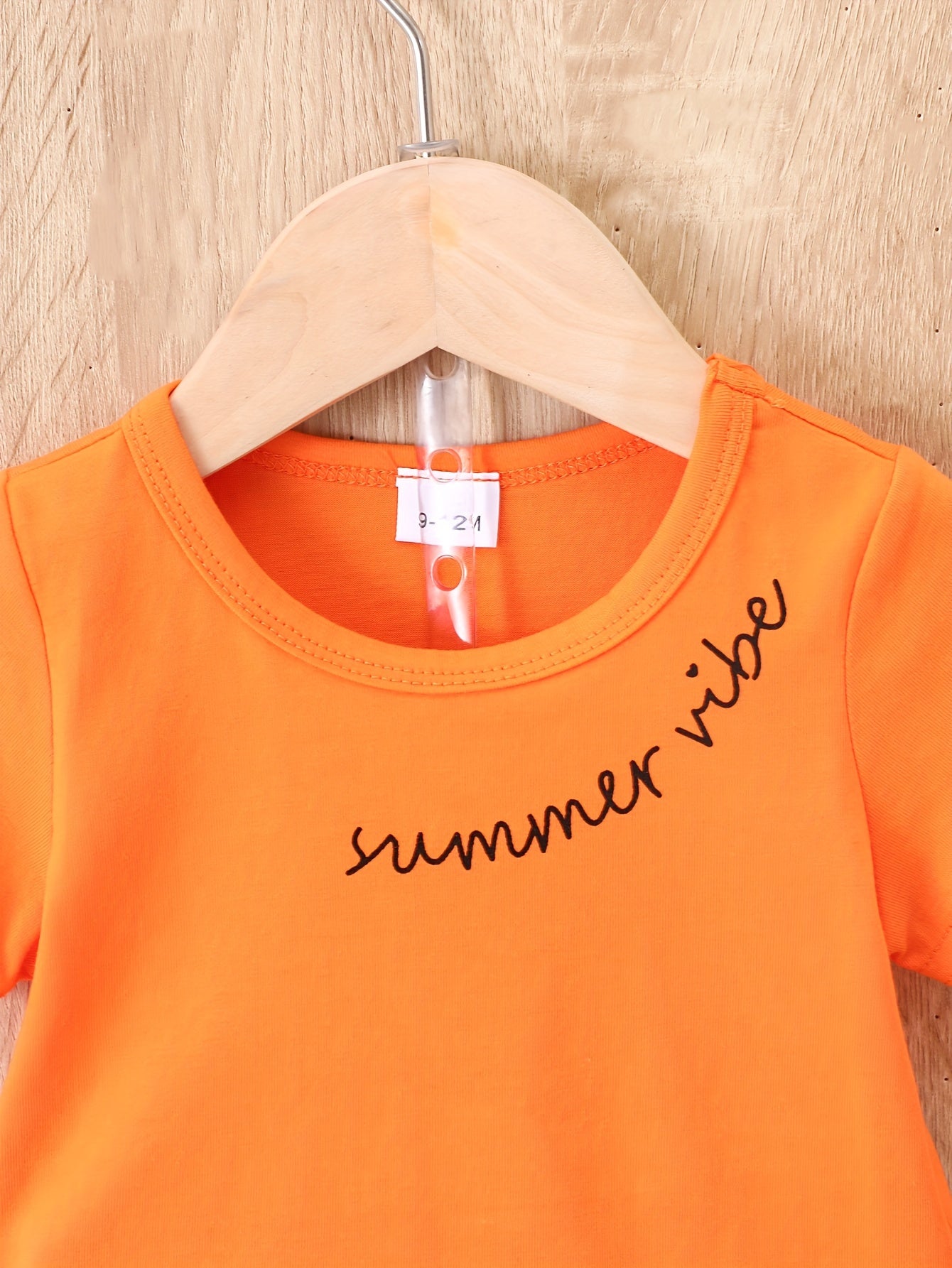 Baby Boy Casual Outfit: Letter Graphic T shirt & Shorts Set