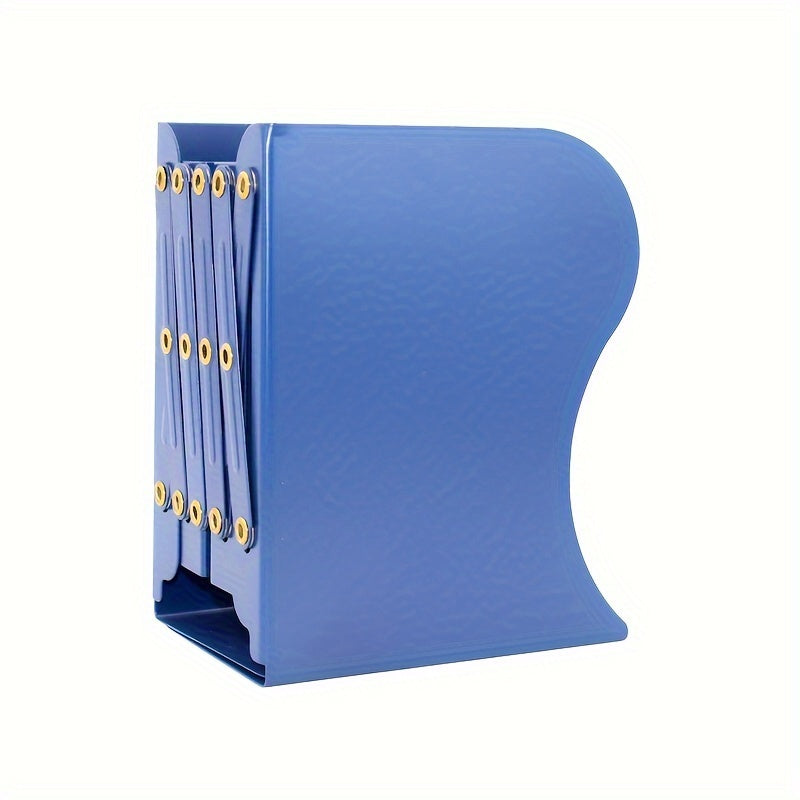 1pc Retractable Book Stand For Book Holder Book Clip Desktop Standing Book Stora