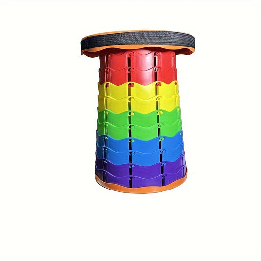 Outdoor Telescopic Folding Stool Camping Portable Lightweight Stool