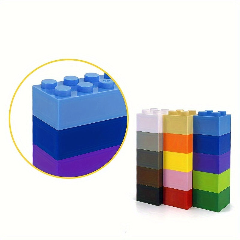 75pcs 2x2 High Bricks Small Building Blocks Refill Pack