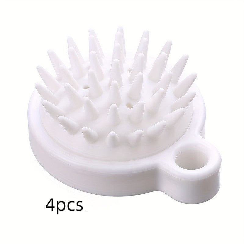 Solid Shampoo Massage Comb Adult Hair Washing Brush