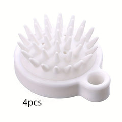 Solid Shampoo Massage Comb Adult Hair Washing Brush