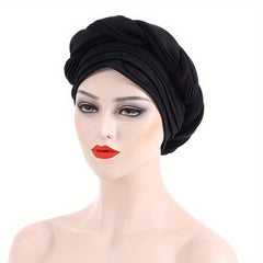 Big Turban Cap Classic Head Wrap Elastic Head Scarf Ramadan Hijab Hats