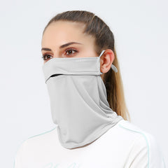 Summer Sunscreen Mask Outdoor Cycling Sunshade Uv Feeling Silk Scarf
