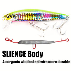 82mm 27g Sinking Minnow Fishing Lure Hard Bait