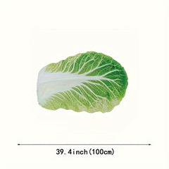 Funny Cabbage Flannel Blanket - Winter Warm & Soft - Sofa, Office, Bed & Travel