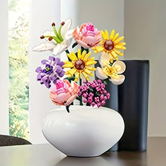 Brick Flower Block Bouquets - Birthday & Holiday Decor