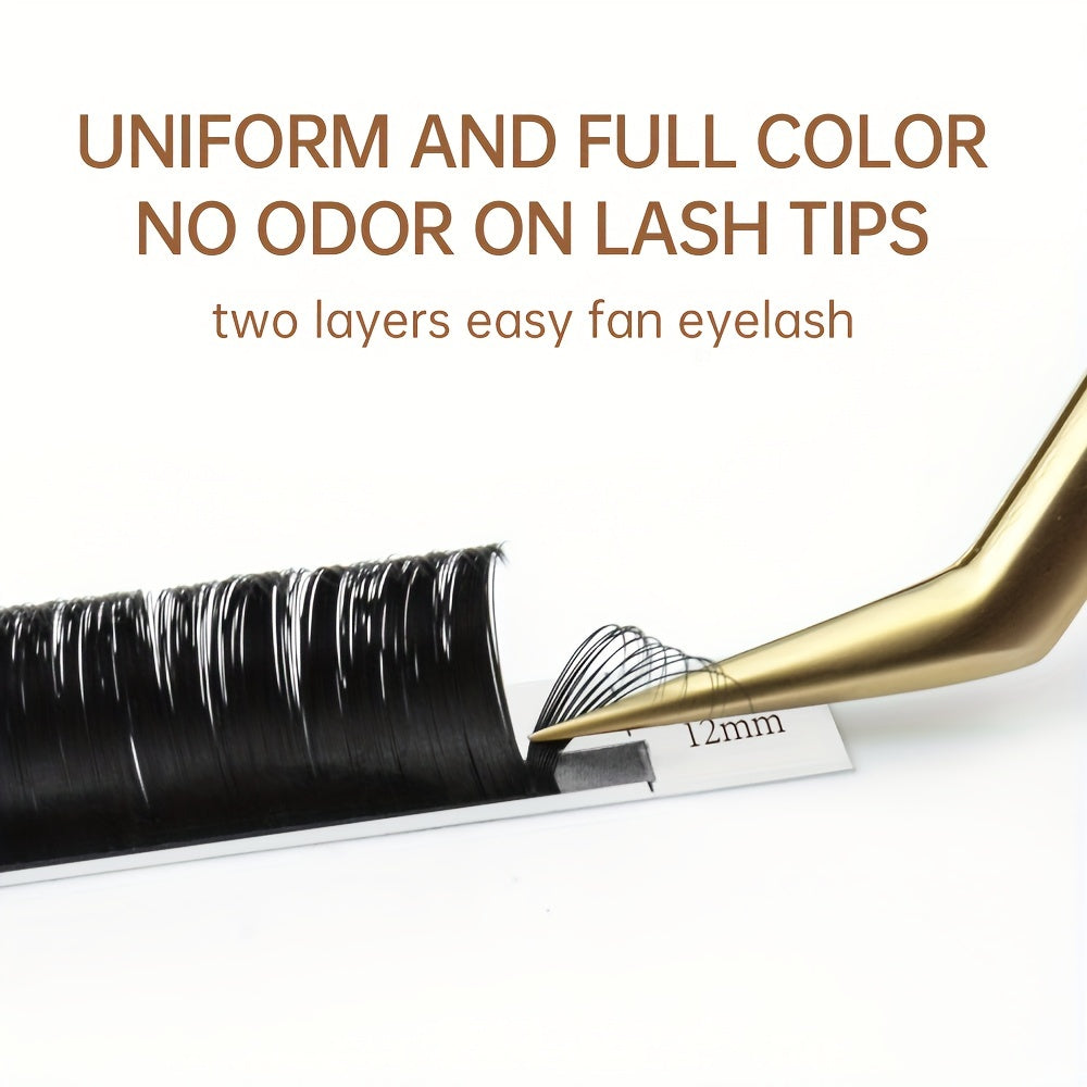 Fast Blooming Premade Fans Eyelash Extension Fluffy False Lashes