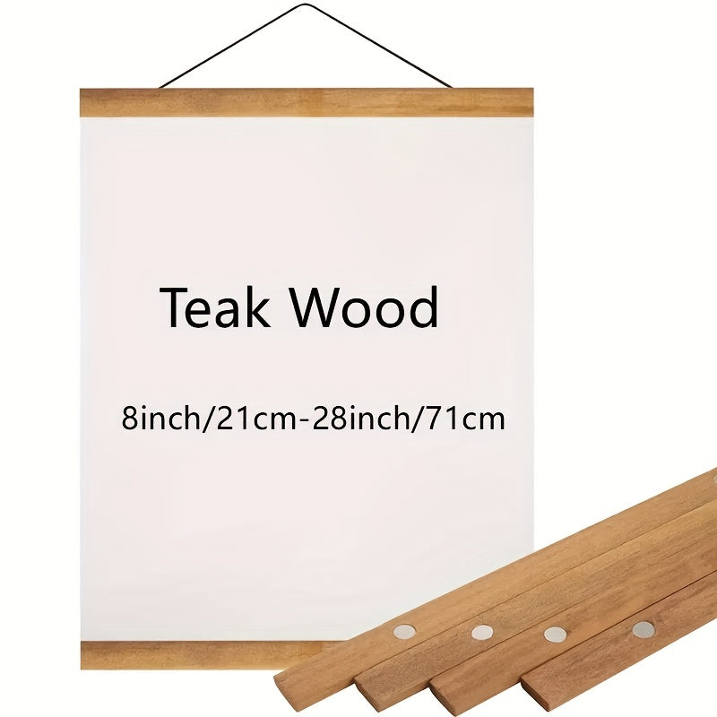 1pc Wooden Magnetic Picture Frame Home Decor