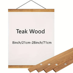 1pc Wooden Magnetic Picture Frame Home Decor