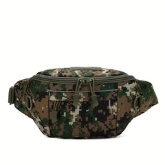 Waterproof Camo Waist Bag for Travel and Sports