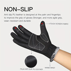 Winter Warm Gloves Non-slip Sports Waterproof Touch Screen Gloves