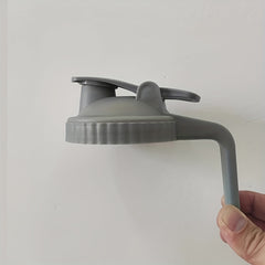 Mason Jar Lid With Handle 86mm Wide Mouth Pour Spout Lid