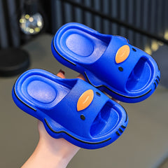 Boys Soft Platform Slippers Quick Drying Lightweight Anti Slip
