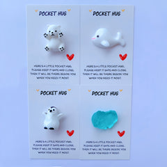 Resin Bear Accessories - Panda, Dolphin & Polar Bear Designs