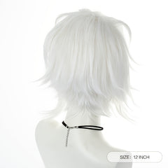 Men's College Anime Synthetic Wig